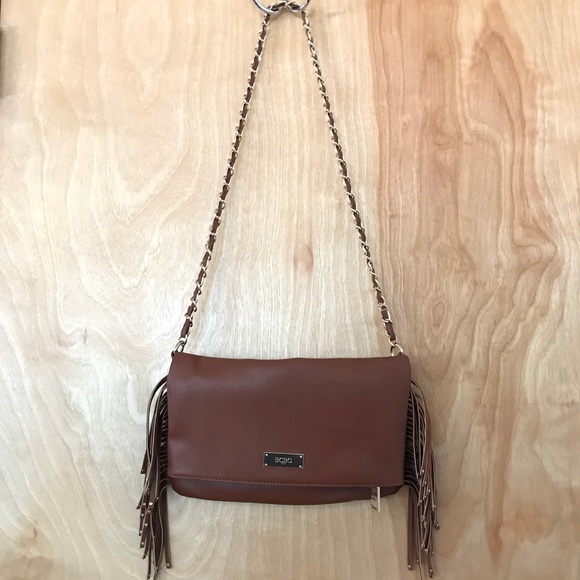 BCBG Paris Handbags - BCBG Paris Fringe Crossbody Handbag